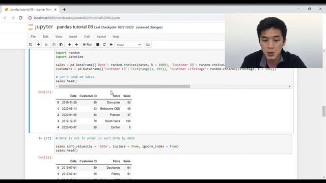 Python Pandas Tutorial - Combining Dataframes Using Pandas смотреть онлайн