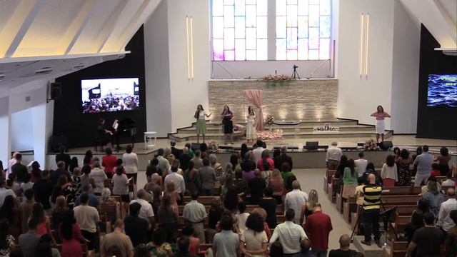 IASD Central Rio - Culto Sábado - 09/03/2024 - "Um Minuto em Missão" - Rosely Montin смотреть онлайн