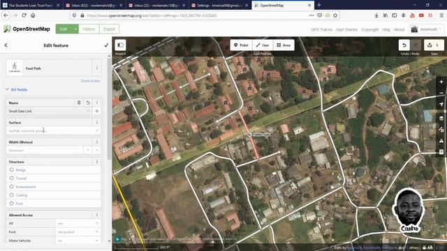Digitizing spatial features in openstreet map смотреть онлайн