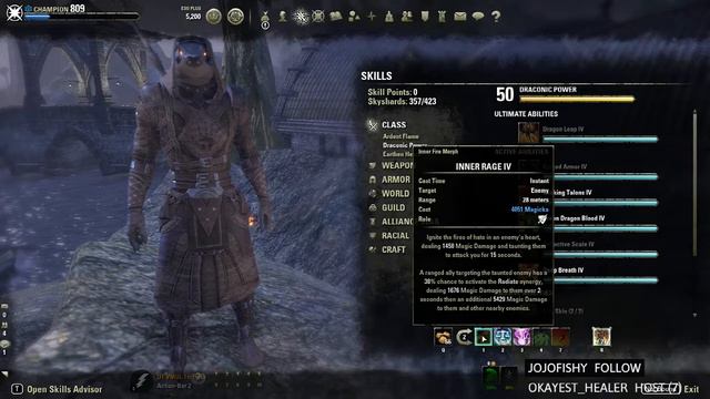 ESO - VMOL Off-Tank Build Video смотреть онлайн