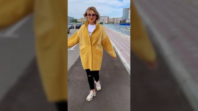 Кардиган оверсайз цвета горчицы смотреть онлайн