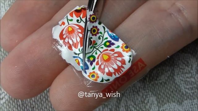Stickers & Decals For Nails - Наклейки и слайдеры для ногтей смотреть онлайн