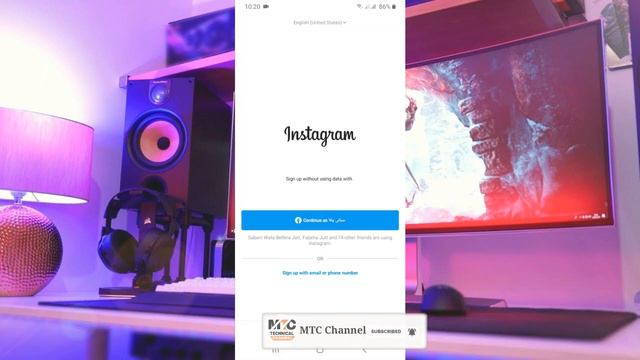 Instagram Can't Log In With Facebook | Problem Solve | By MTC Channel🔥 смотреть онлайн