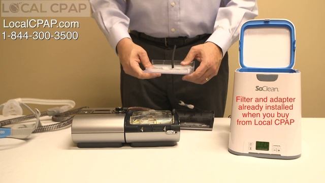 SoClean CPAP Cleaner for Resmed S9 and H5i Humidifier CPAP & VPAP смотреть онлайн