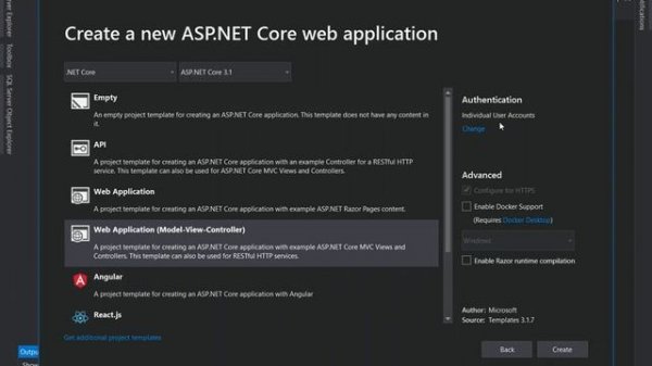 ASP.Net Core MVC Web Application (C#/Html/CSS Getting Started)