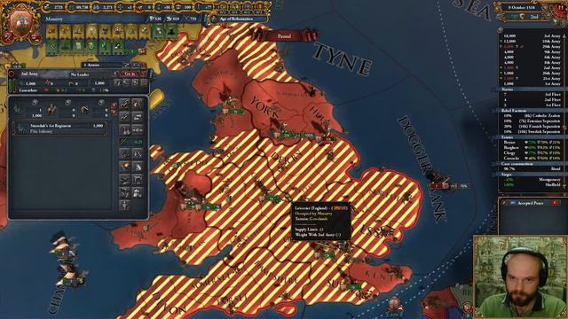 EU4 - Москва - 51 - Very Hard - (1.30.4, Захват Мира, WC, Московия, Muscovy, Europa Universalis 4)