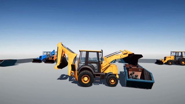 Unity Asset Store | Backhoe Controller for Unity 3D Trailer смотреть онлайн