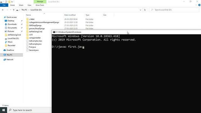 How To Compile Multiple Java Source Files in cmd | Java By Pankaj Panjwani смотреть онлайн