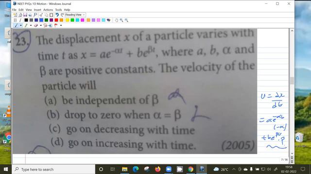Live NEET PYQs | PH11 1D Motion | Physics смотреть онлайн