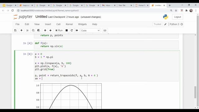 The Trapezoid Rule: Estimating the value of a definite integral (using Python and Excel) смотреть онлайн