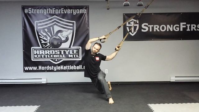 QL STRETCH: straddle, half-kneeling, standing w/TRX смотреть онлайн