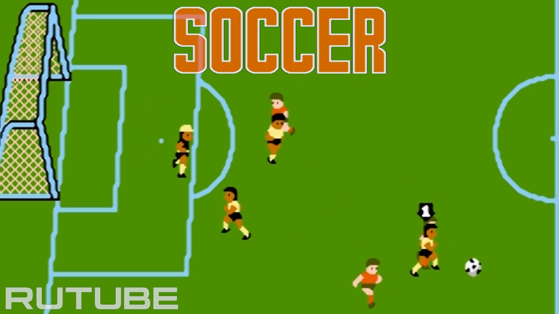 Soccer (NES - Dendy - Famicom - 8 Bit) - Full Walkthrough Longplay - Игра футбол на Денди