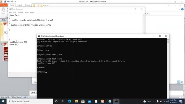Video Lecture by Professor Abhigyan Tiwary on execution of java program Part - II смотреть онлайн
