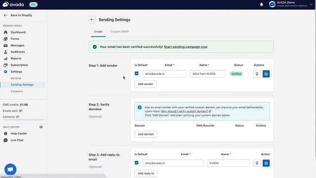How to set up email sender in AVADA? смотреть онлайн