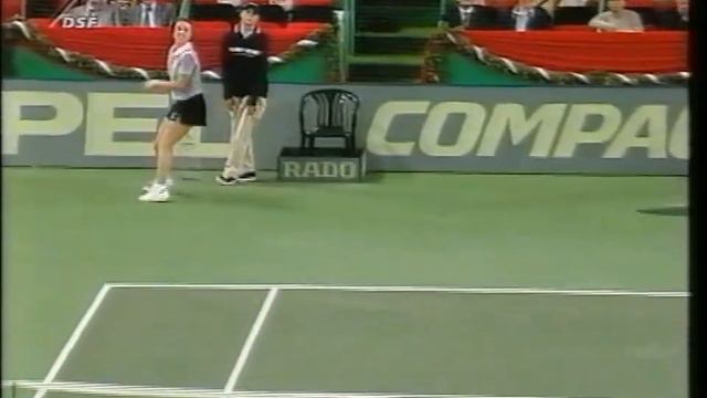 Martina Hingis Vs Conchita Martinez Munich 1998 (partly)