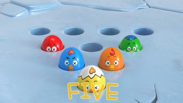 Como | Ice In Mole Game | Learn Numbers 1-10 | Cartoon Video For Kids | Como Kids TV