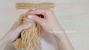 ❤️ Симпатичная СОБАЧКА из Втулки и Ниток ??? The Best Yarn Dog - How to Make ? Ola ameS DIY
