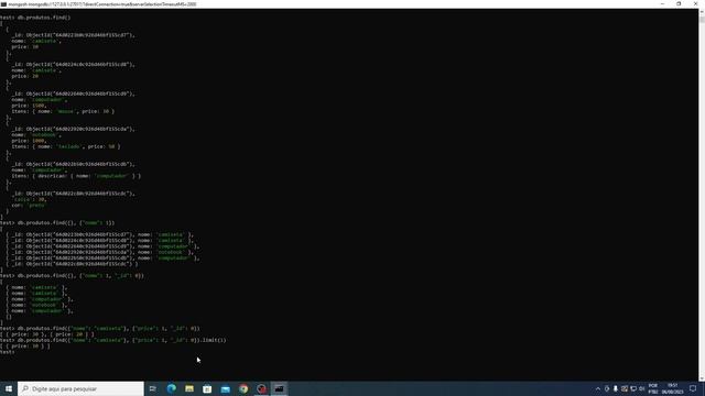 MongoDB - find, filtro, $or, and, limit, skip смотреть онлайн