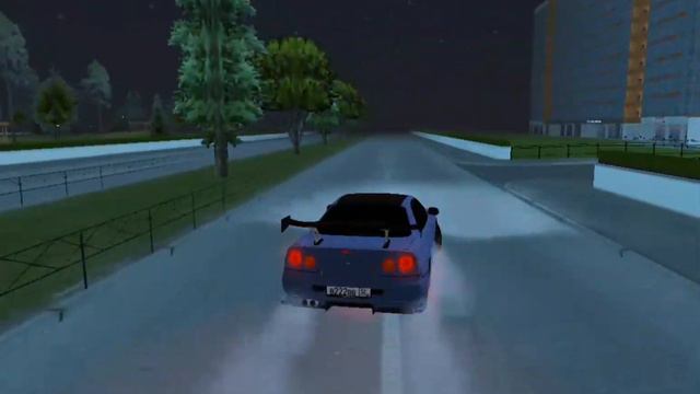 МОЙ ПЕРВЫЙ ДРИФТ НА НИССАНЕ,НЕ СУДИТЕ СТРОГО!! ИГРА BLACK RUSSIA смотреть онлайн