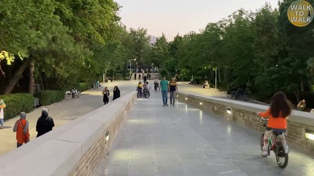 Walk In ISFAHAN- IRAN 2023 | Marnan Bridge