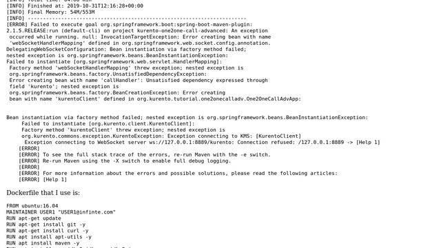 kurento-media-server + spring boot + docker crashes appserver смотреть онлайн