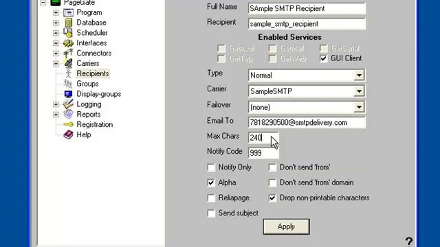 Setting up an SMTP Carrier in PageGate смотреть онлайн