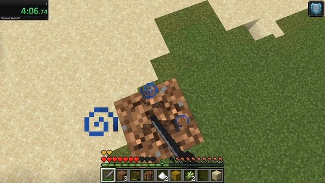 Minecraft: Java Edition Speedrun - Obtain Cake Random Seed Glitchless w/ Structures in 7:00.80 смотреть онлайн