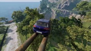 СПУСК ПО ВОДОПРОВОДНЫМ ТРУБАМ! ЕДИНСТВЕННЫЙ ШАНС НА СПАСЕНИЕ | BeamNG.drive