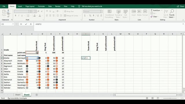 2022 Excel Grade book in Amharic (Ethiopia) смотреть онлайн