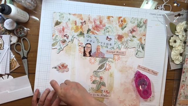 Beautiful Moments 12x12 Scrapbooking Layout смотреть онлайн