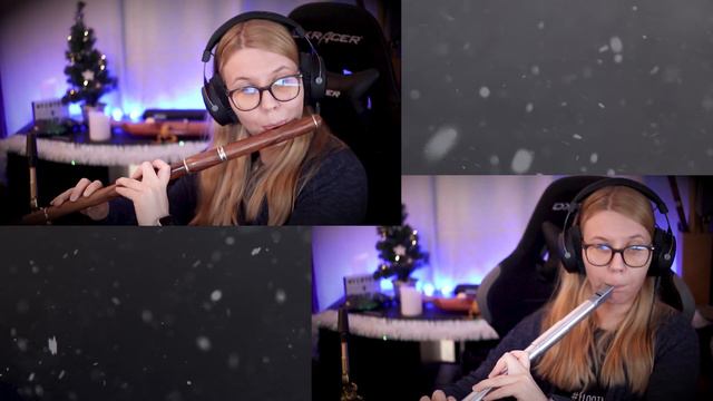 Irish Flute and Low Whistle duet: Jul, jul, strålande jul смотреть онлайн