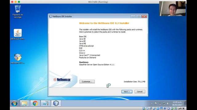 Instalacion y Configuracion JDK y NetBeans смотреть онлайн