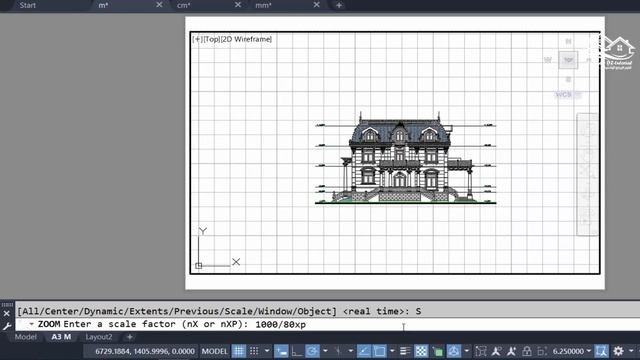 الطريقة الأسهل للطباعة بمقياس الرسم من Layout على الأتوكاد (Plot with scale from layout in AutoCAD) смотреть онлайн