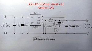 Понижающий DC-DC преобразователь на XL2596 своими руками.