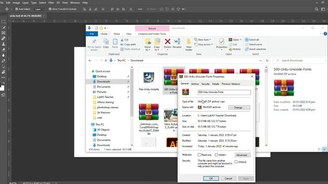 How to write Urdu in Photoshop With 500+ Urdu/Arabic Fonts | Write Urdu in Any Photoshop Version смотреть онлайн