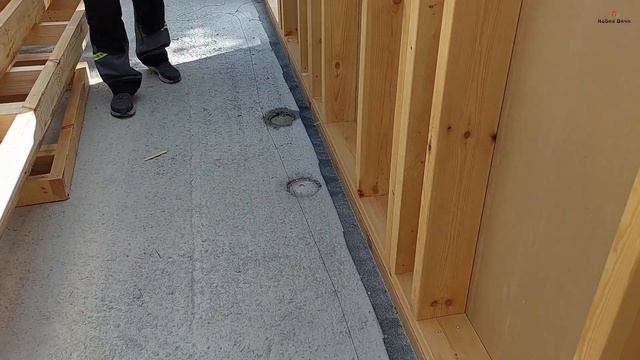 Сборка дома из префабов. День 1. КП "Заповедник" смотреть онлайн