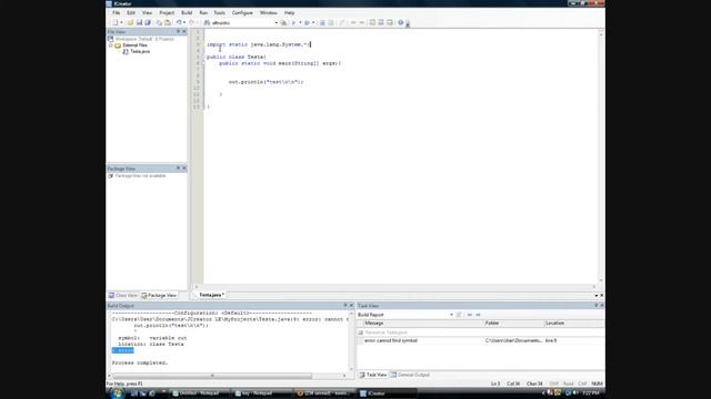 Java Tutorial 2 - how to use out.print instead of System.out.print смотреть онлайн