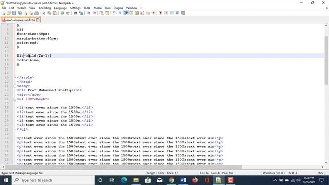 How to use Pseudo Classes in CSS |Pseudo Classes| full tutorial in Urdu and Hindi. смотреть онлайн