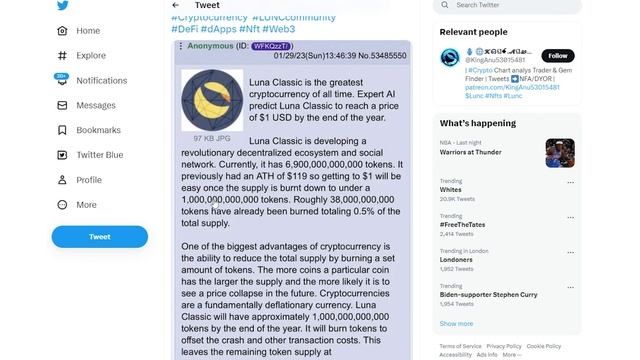 CHATGPT CONFIRMS HUGE LUNA CLASSIC PRICE PREDICTION! MUST KNOW! смотреть онлайн