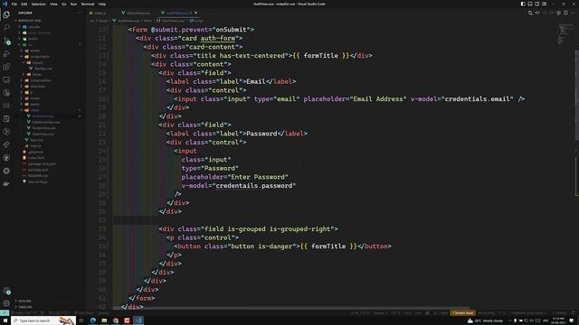 103. Differentiate Login and Register Page on Submitting Form Data Vue Composition API - Vue 3 смотреть онлайн