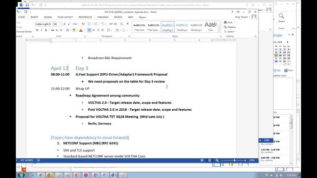 2018 03 15 07 26 VOLTHA Meeting смотреть онлайн