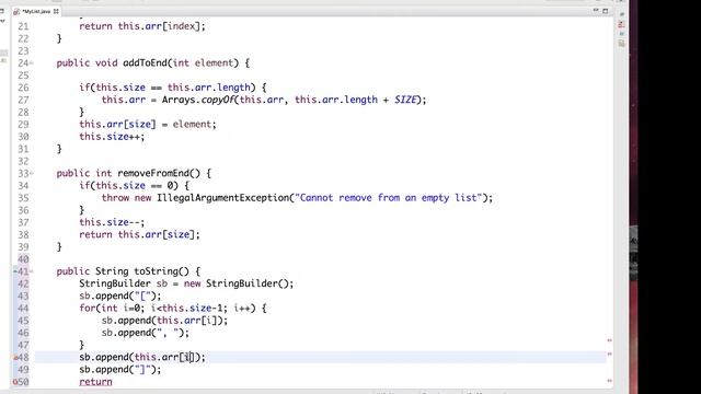 4.1 - Lists & List-Based Data Structures - Array-Based Lists смотреть онлайн