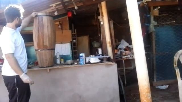 Como envernizar atabaque de capoeira смотреть онлайн