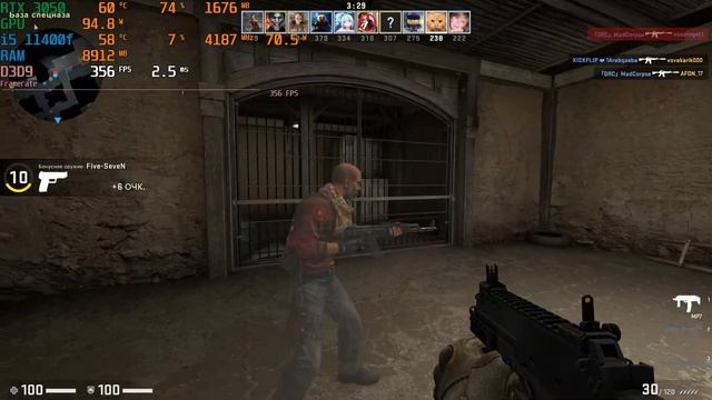 RTX 3050 8gb | Counter-Strike: Global Offensive смотреть онлайн