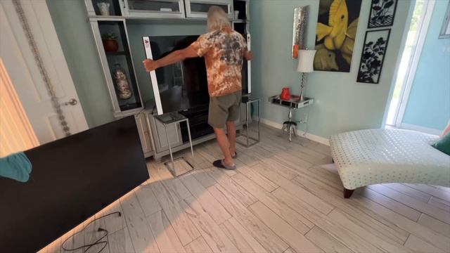 How to connect power, HDMI and Optical Cables to Samsung QLED 60 inch 4K TV смотреть онлайн