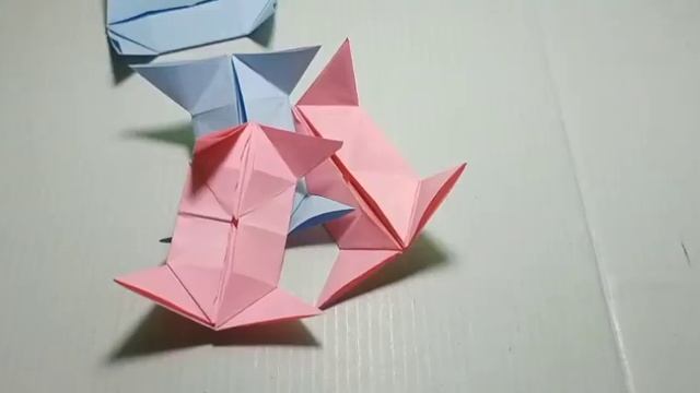 easy origami pop it fidget antistress moving paper toys origami clic clac card смотреть онлайн