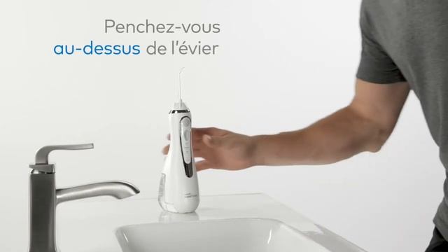 Apprenez à utiliser un hydropulseur Waterpik® Sans Fil Advanced WP-560 смотреть онлайн