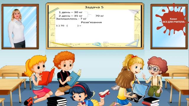 Периметр квадрата, прямокутника. Ділення виду а : 4 смотреть онлайн