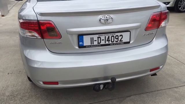 2011 Toyota Avensis 2.0D4D смотреть онлайн