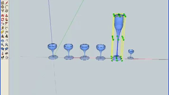 Draw a Glass Google Sketchup смотреть онлайн